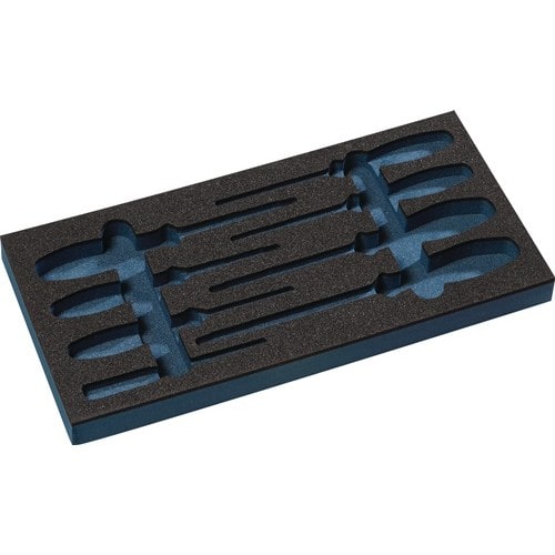 Werkzeugmodul Leereinlage 1/3-Modul 2000 871 240 8-tlg.TECWERK