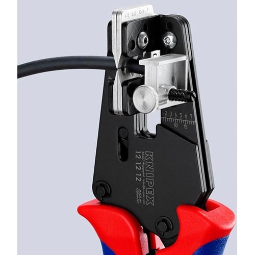 KNIPEX Abisolierzange L.195mm brün.m.Mehrkomp.-Hüllen KNIPEX