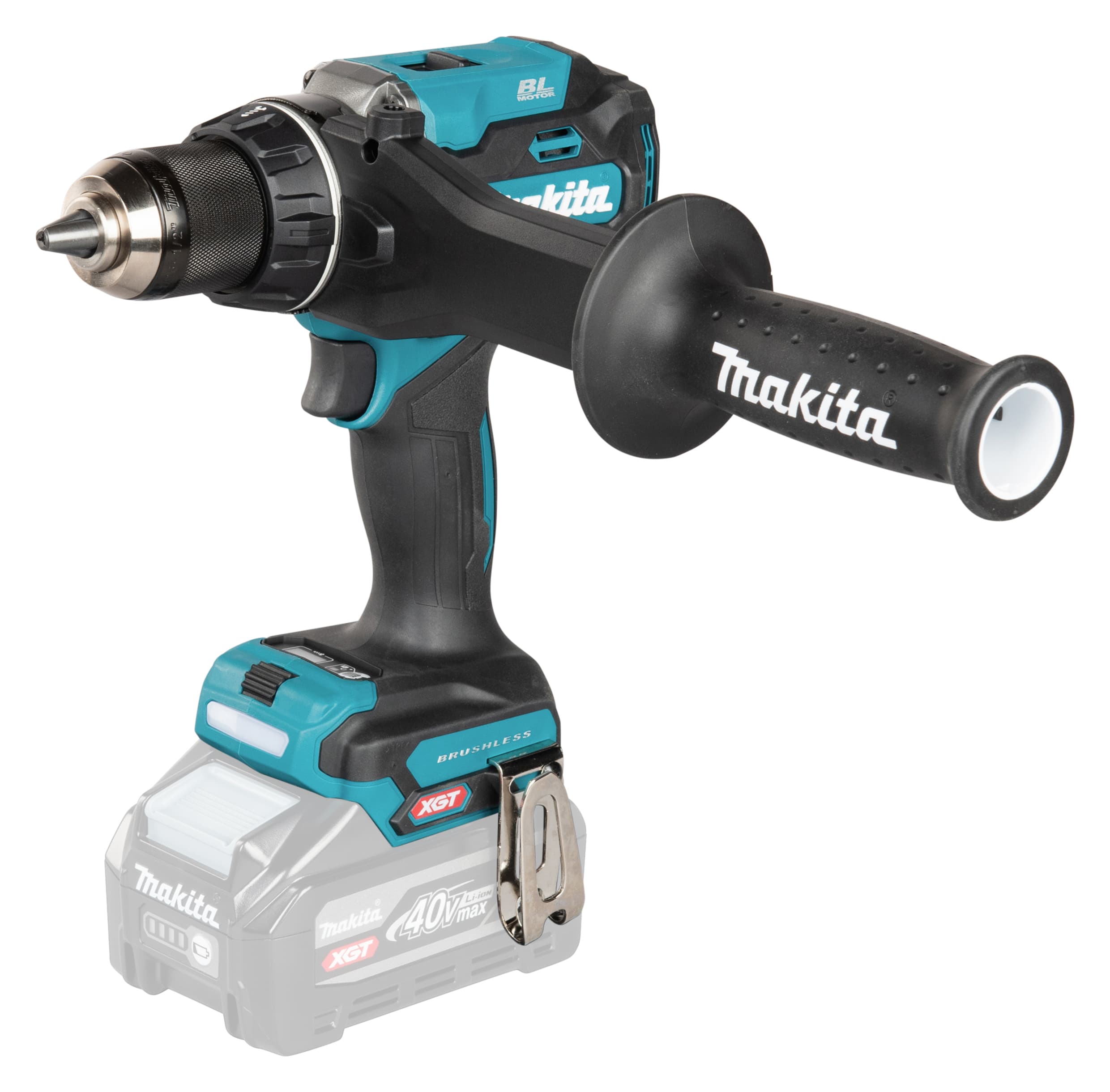 MAKITA Akku-Bohrschrauber 40V ohne Akku und Ladegerät DF003GZ