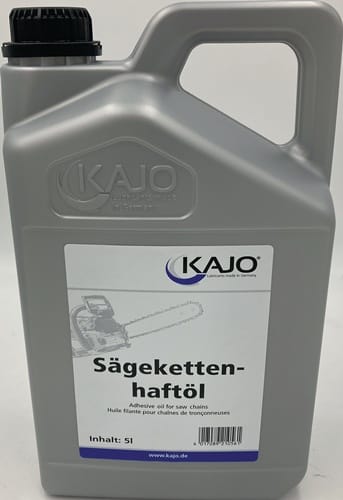 KAJO Sägekettenhaftöl 75-95 mm²/s (bei 40GradC) 5l Kanister KAJO