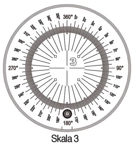 SCHWEIZER Standlupe Tech-Line Vergr. 8x Vario Skala 1,2,3,4,5 6tlg. Schweizer