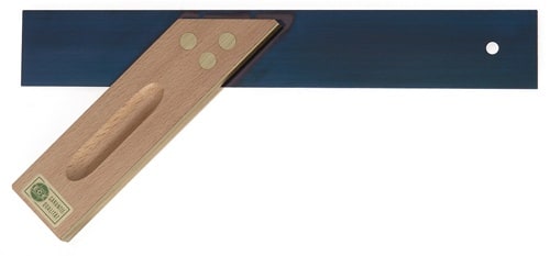 ECE Präzisionsgehrungsmaß Schenkel-L.300mm m.Hohlkehle Buchenholz ECE