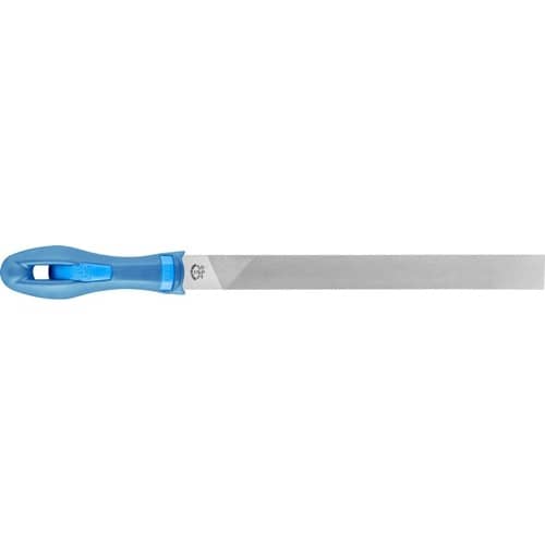 PFERD TOOLS Werkstattfeile DIN 7261 L.250mm Q.25x6mm Hieb 3 Flachstumpf 2K-Ergo PFERD