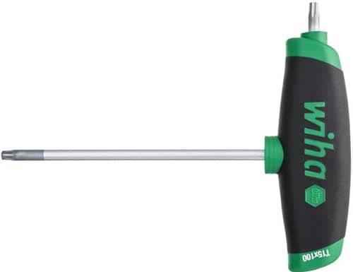 WIHA Schraubendreher m.Quergr.364DS T15x100mm TORX® m.Seitenabtr.WIHA