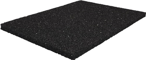 ARBON Bautenschutzmatte schwarz Granulatgummi ohne Gewebeeinlage