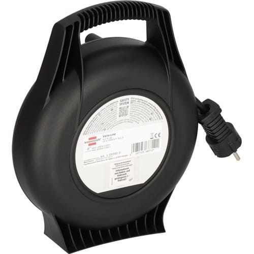 BRENNENSTUHL Kabelbox Vario Line VL2-X 4fach Kabel-L.10m schwarz Ku. IP20 BRENNENSTUHL