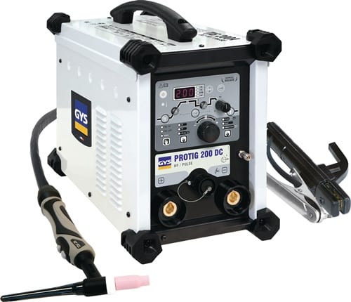 GYS TIG-Schweißanlage PROTIG 200 DC HF m.Zub.5-200 A gasg.GYS