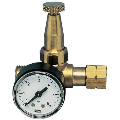 KAYSER Propankleindruckregler Mini m.Manometer 0,5-4bar 6 kg/h G 3/8Zoll LH