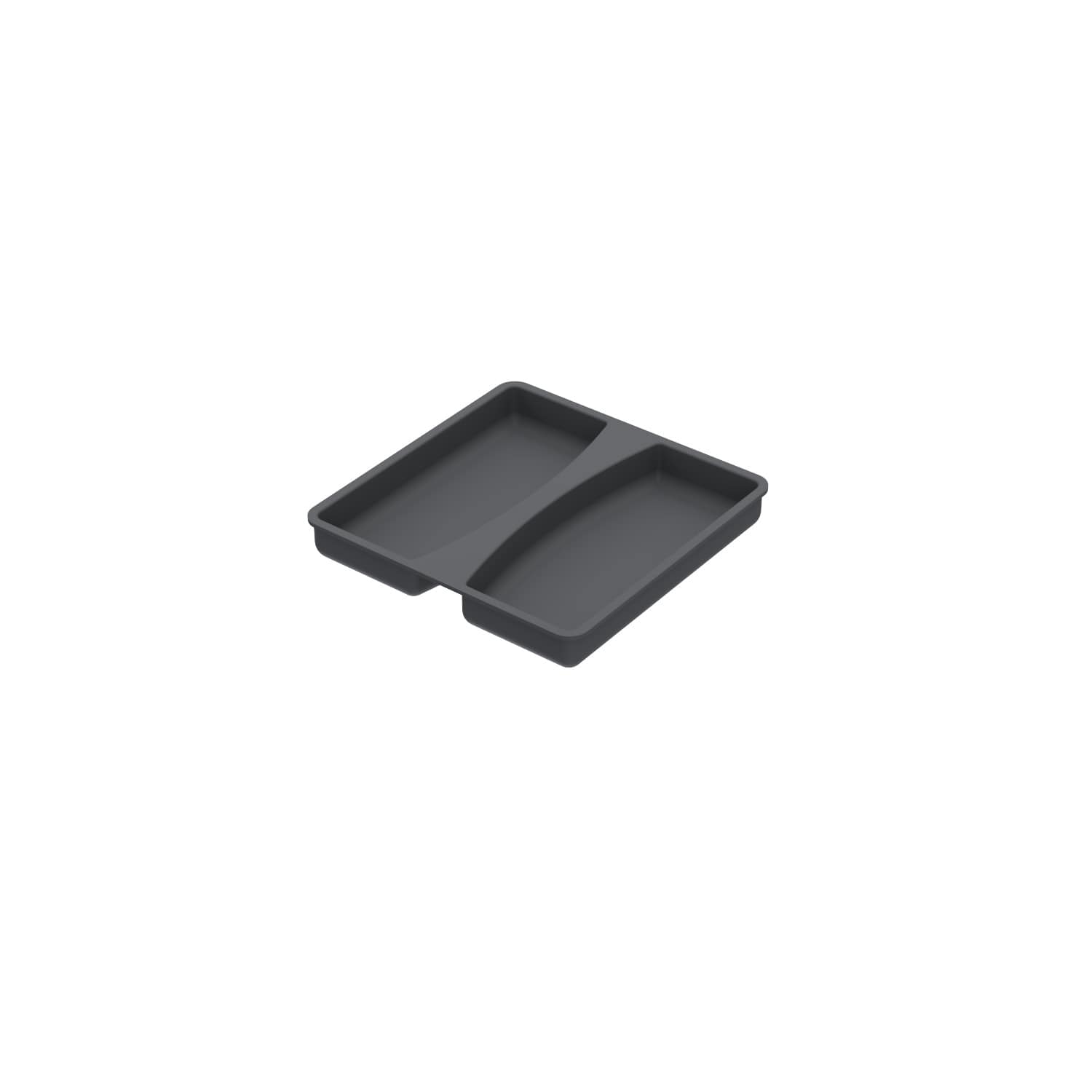 HETTICH Deckel 5 l, anthrazit, 152 x 152 x 21, 9279395