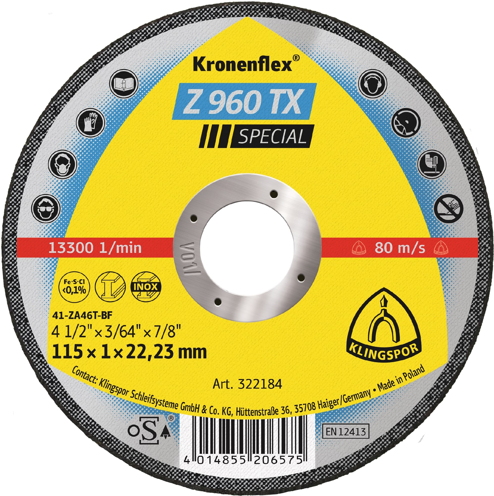 Z 960 TX Special Trennscheibe