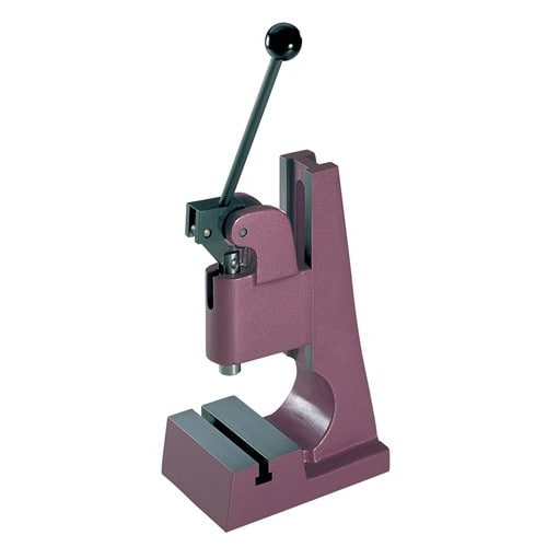 BERG & SCHMID Kniehebel-Handpresse HK 500 Druckkraft 5,0 kN Hub 40mm Arbeits-H.60-150mm