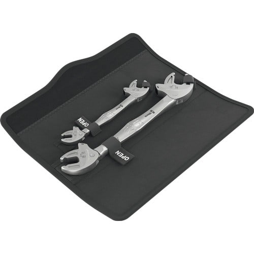 WERA Doppelmaulschlüsselsatz 6006 Joker 2 Set 1 7-10mm selbsteinstellend WERA