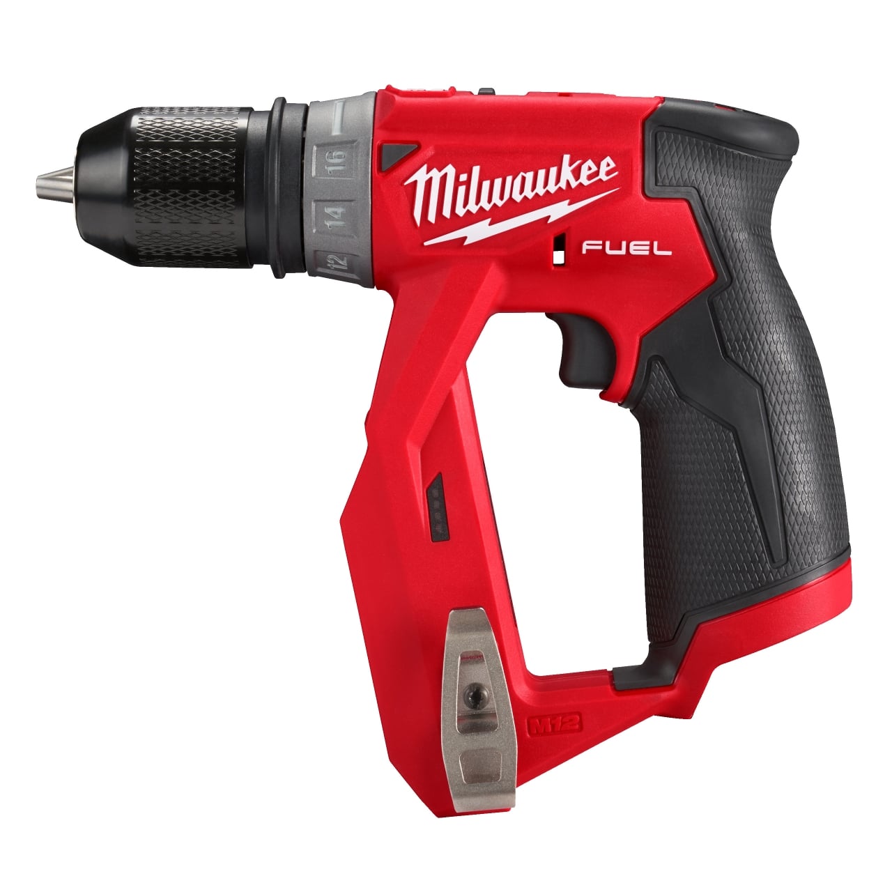 MILWAUKEE FUEL™ Akku-Kompakt-Bohrschrauber mit Schnellwechselbohrfutter M12FDDX-0