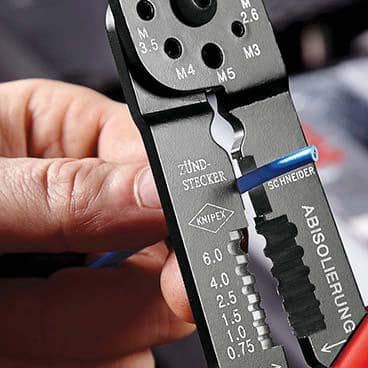 KNIPEX Crimpzange L.230mm 0,5- 6 (AWG 20-10) mm² KNIPEX