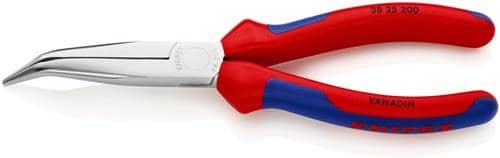 KNIPEX Mechanikerzange L.200mm Form 2 40Grad gew.Comfort-Griff verchr.KNIPEX