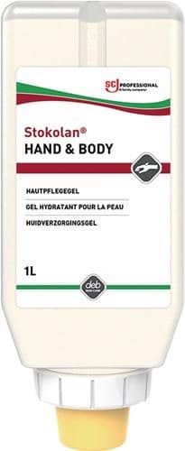SC JOHNSON PROFESSIONAL Hautpflegegel Stokolan® Hand & Body 1l Gel,parfümiert Softflasche