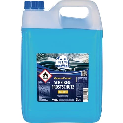 ROBBYROB Scheibenreiniger m.Frostschutz gebrauchsfertig b.-30GradC 5l Leichtkanister