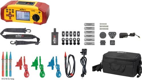 WIHA Installationstester-Set MFT one Bag EU Prüfung ortsfester Anlagen WIHA