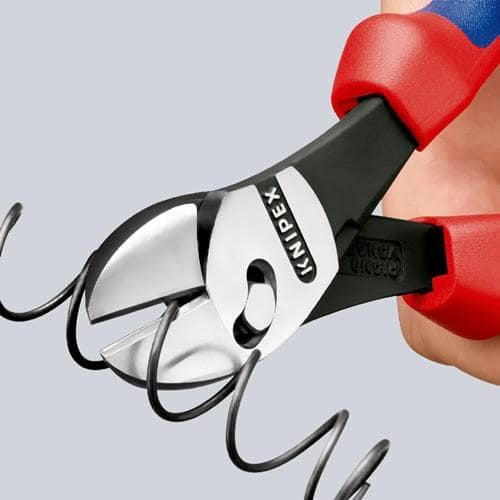 KNIPEX Hochleistungsseitenschneider TwinForce® L.180mm pol.Comfort-Griff KNIPEX