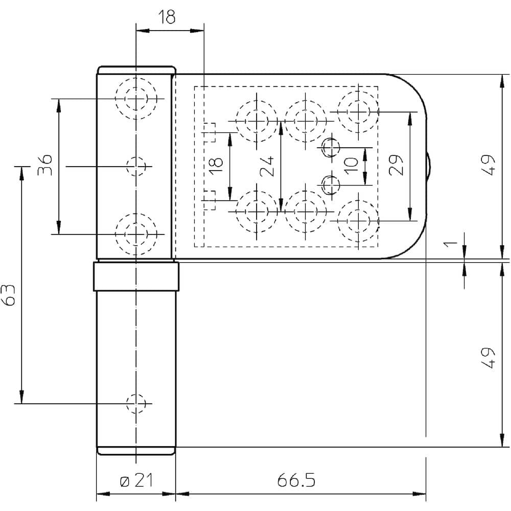 SIMONSWERK Aufschraubband SIKU® 3D K 4140, verkehrsweiß