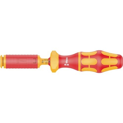 WERA Drehmomentschraubendreher 7400 VDE 1,7-3,5 Nm 6-kant-Aufnhame 9mm WERA