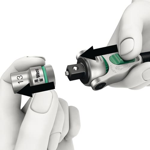 WERA Steckschlüsselsatz 8100 SA 6 28-tlg.1/4 Zoll SW 5-13mm Z.72 6KT WERA