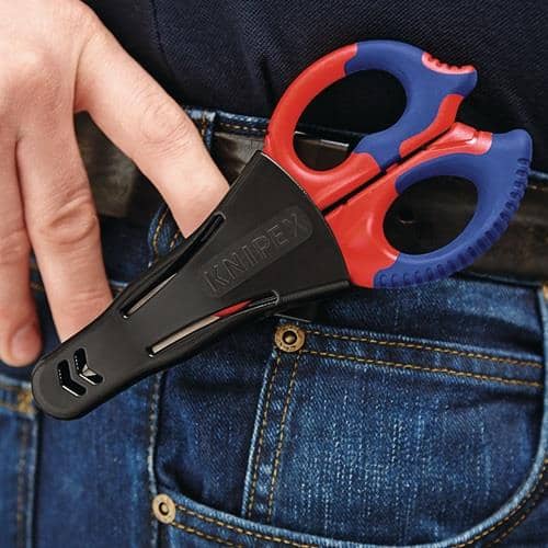 KNIPEX Elektriker-/Handwerkerschere L.155mm 2-K.-Hüllen KNIPEX