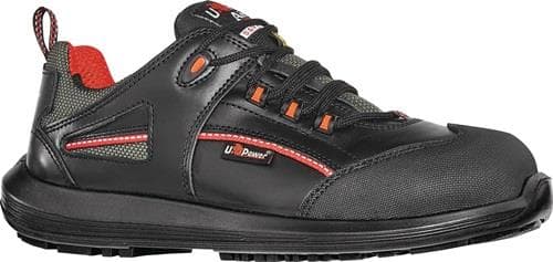 U.POWER Sicherheitsschuh Iroko Gr.42 W.11 schwarz/rot S3S FO SR ESD EN ISO 20345:2022