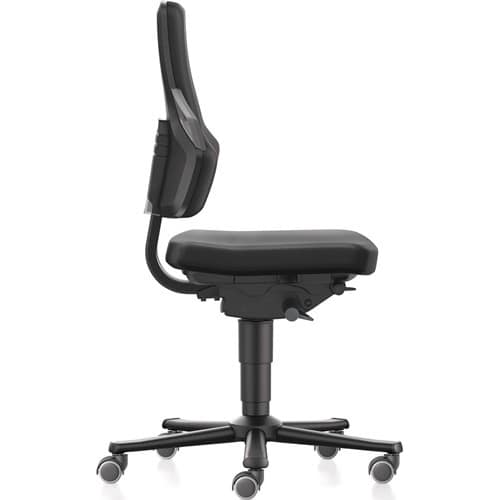 BIMOS Arbeitsdrehstuhl Nexxit Rl.Skintecpolster schwarz