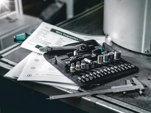 WERA Steckschlüsselsatz 8100 SA 12 HF Zyklop 13-tlg.1/4 Zoll SW 5-13mm Z.72 6KT WERA