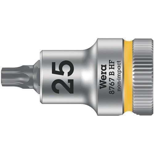 WERA Schraubendrehereinsatz 8767 B HF Torx 3/8 Zoll TORX® TX 25 L.35mm WERA