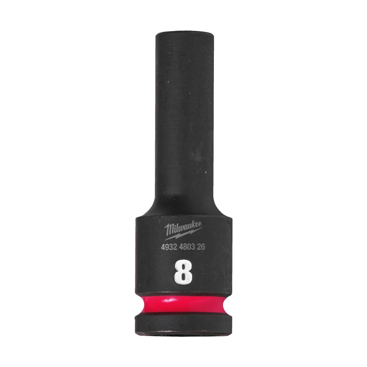 MILWAUKEE 8 x 78 mm SHOCKWAVE Schlagnuss 1/2" lang