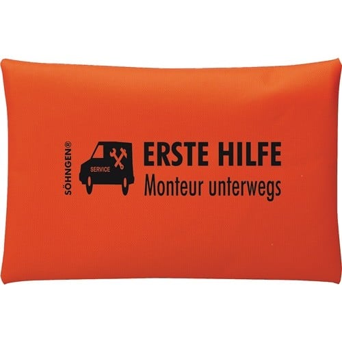 SÖHNGEN Erste Hilfe Tasche Monteur unterwegs B240xH170ca.mm orange SÖHNGEN