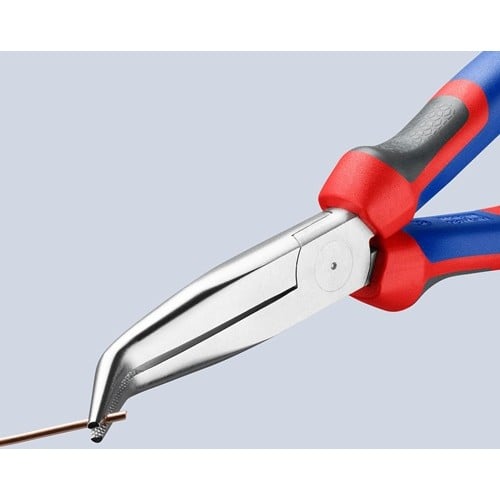KNIPEX Mechanikerzange L.200mm Form 2 40Grad gew.Comfort-Griff verchr.KNIPEX