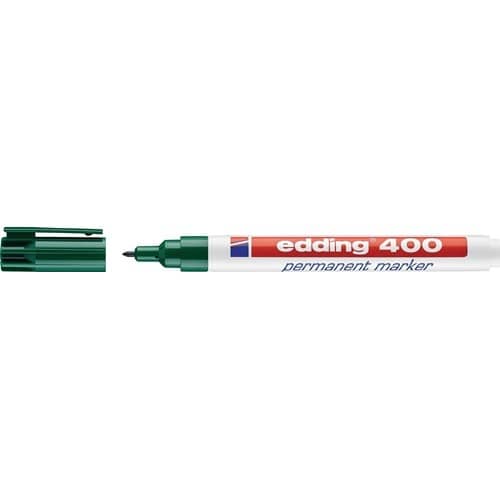 EDDING Permanentmarker 400 grün Strich-B.1mm Rundspitze EDDING