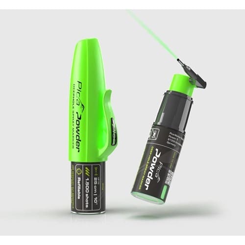 PICA Spray-Marker Powder DeepHole grün-fluoreszierend Inh.20g f.tiefe Bohrlöcher PICA
