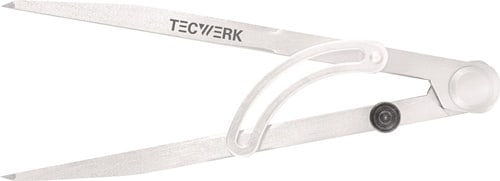 TECWERK Spitzzirkel L.200mm m.Stellbogen TECWERK