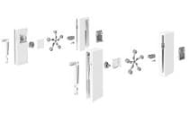 HETTICH DesignSide Adapter InnoTech Atira / 176 mm, weiß, 9196321