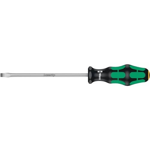 WERA Schraubendreher 334 Schneiden-B.6,5mm Klingen-L.150mm Kraftform Schlitz WERA