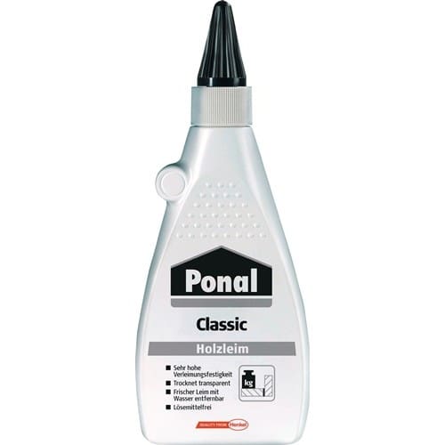PONAL Holzleim Classic 550g EN 204: D1,D2 Flasche PONAL