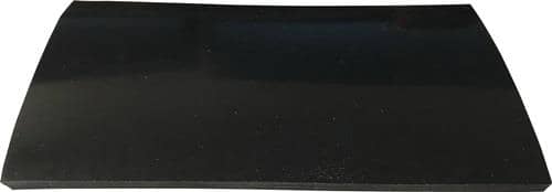 Gummiplatte B.1,4m L.10m D.3mm schwarz EPDM/SBR m.Gewebeeinlage