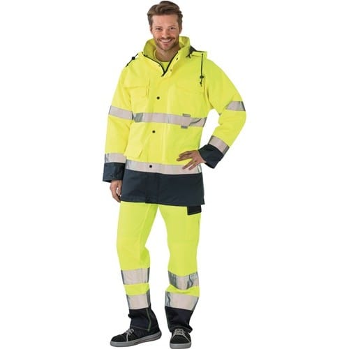 PLANAM Warnschutzparka Gr.M gelb/marine PLANAM