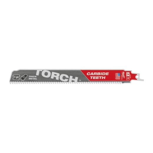 MILWAUKEE 230 x 3,2 mm (8 TPI) Säbelsägeblatt Metall THE TORCH HM-bestückt