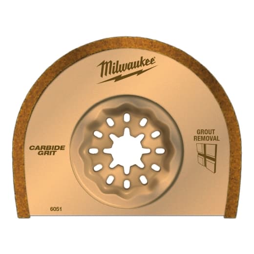 MILWAUKEE 75 x 20 x 2,2 mm Multitool Starlock Sägeblatt HM-bestückt zum Entfernen von Fugen