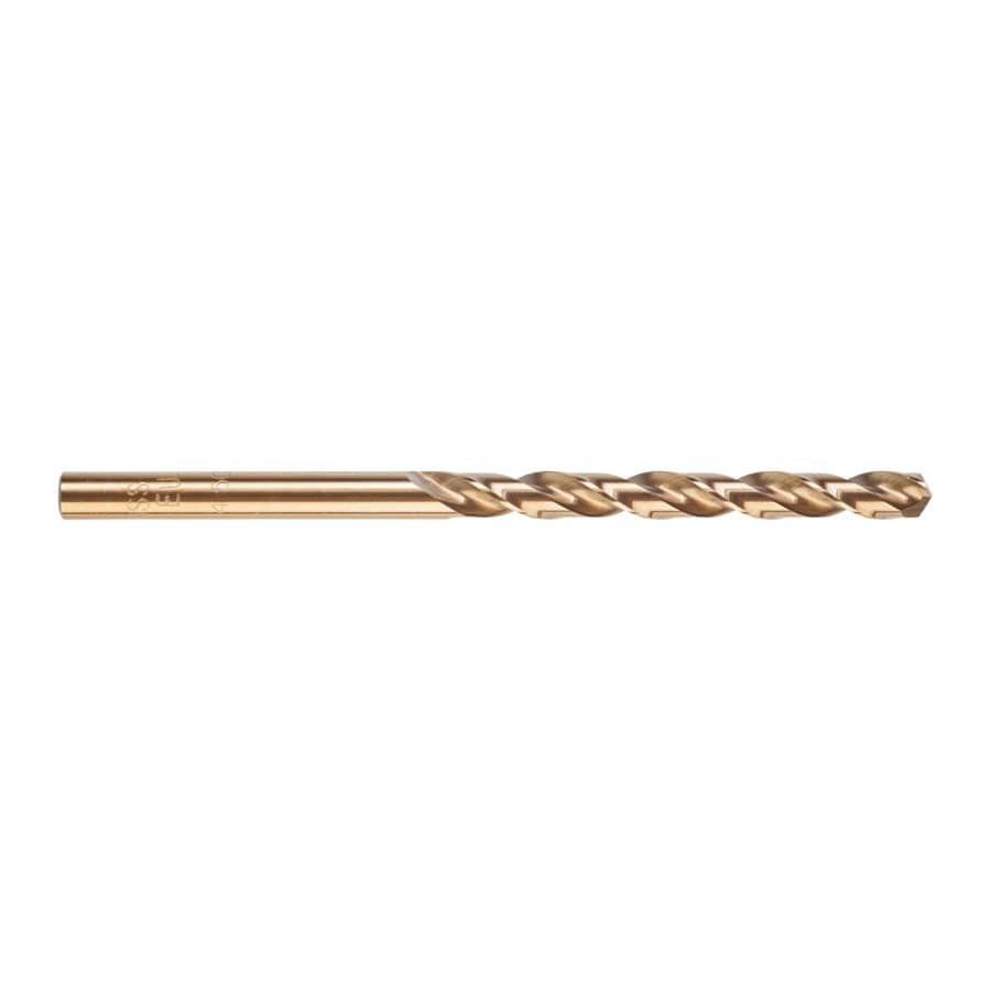 MILWAUKEE 4,5 x 80 mm, HSS-G Co HSS-G RED COBALT Metallbohrer DIN 338 10er Pack