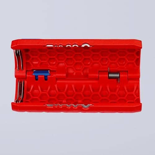 KNIPEX Abmantelungswerkzeug TwistCut Gesamt-L.100mm Arbeitsber.0,2-4 (Litze)mm² KNIPEX