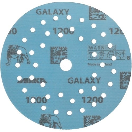 MIRKA Haftschleifscheibe GALAXY Grip Multifit 125mm K.1200 f.HO/Metall/Lack/Ku.
