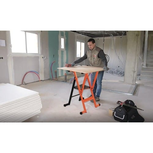 MONDELIN Trittleiter MULTI-X Stufen 2 Plattform-H.470mm MONDELIN