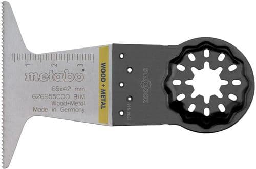 METABO Tauchsägeblatt Starlock L.35mm B.65mm BiM breit Zahnt. 1,3mm/20TPI 1 St. Metabo