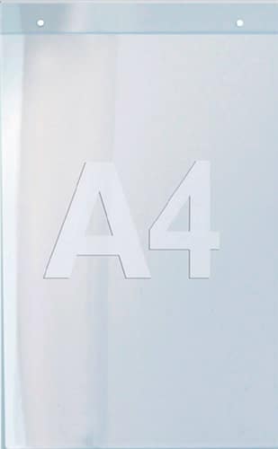 Wandprospekthalter Acryl transparent